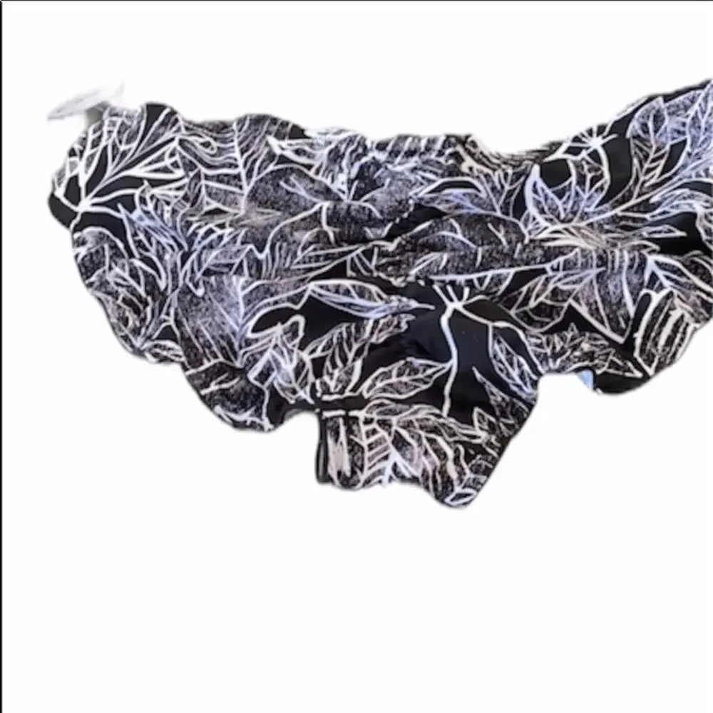 SWIMSUITS FOR ALL BLACK RUFFLE BRIEF - Picture 7 of 7